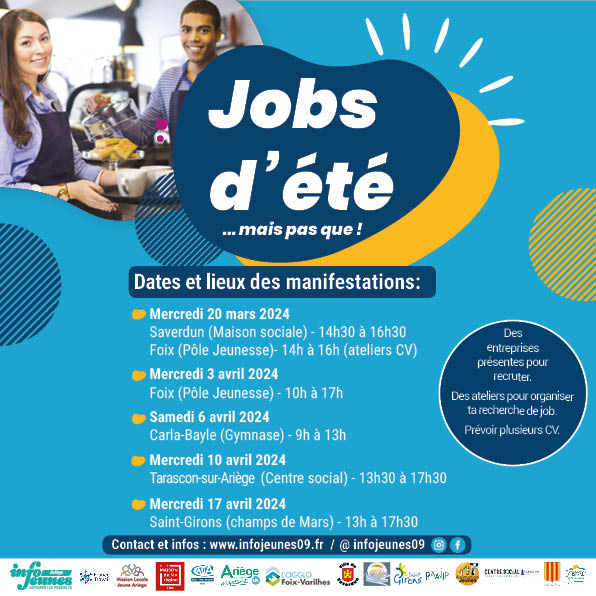 Forums job d'été - Ariège 2024